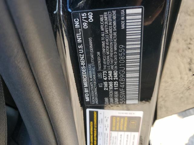 2016 MERCEDES-BENZ C 300 4MATIC - 55SWF4KB9GU108559