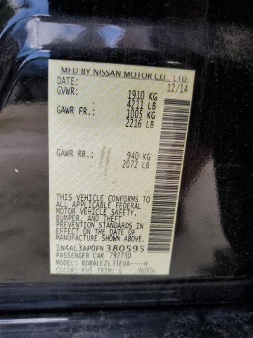 2015 NISSAN ALTIMA 1N4AL3AP0FN380595