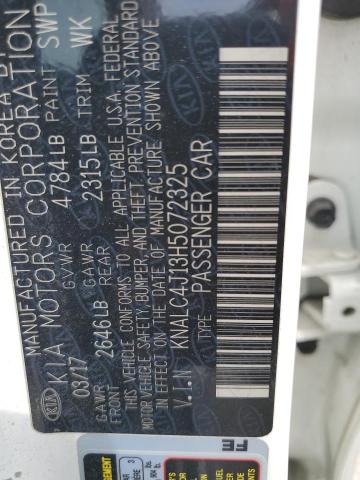 2017 KIA CADENZA PREMIUM KNALC4J13H5072325