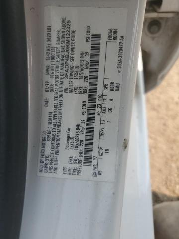 2019 FORD FIESTA SE - 3FADP4BJ0KM122325