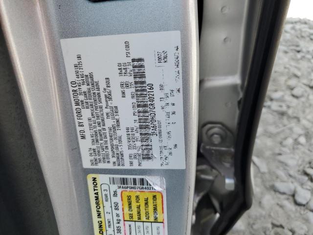2016 FORD FUSION SE - 3FA6P0HD7GR402160