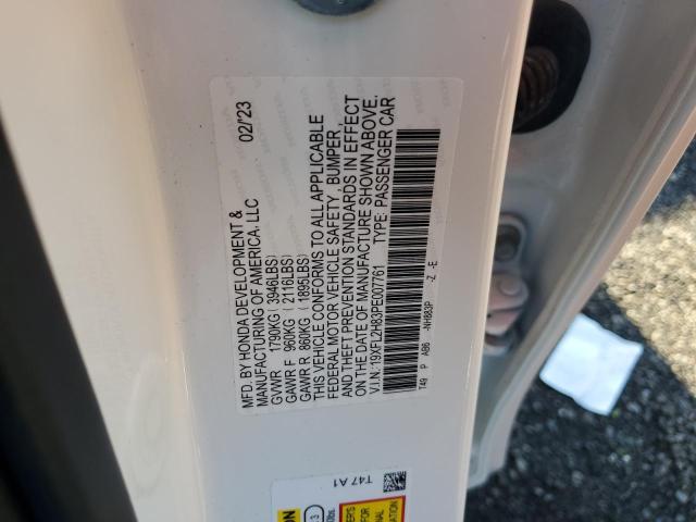 2023 HONDA CIVIC SPOR - 19XFL2H83PE007761