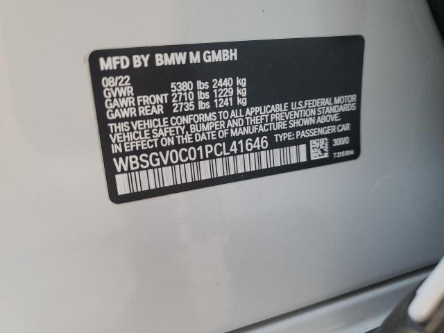 2023 BMW M8 WBSGV0C01PCL41646