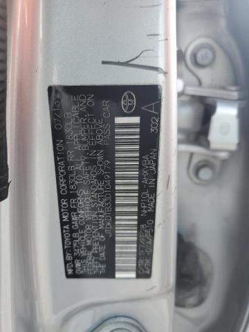 2013 TOYOTA PRIUS C - JTDKDTB33D1049179