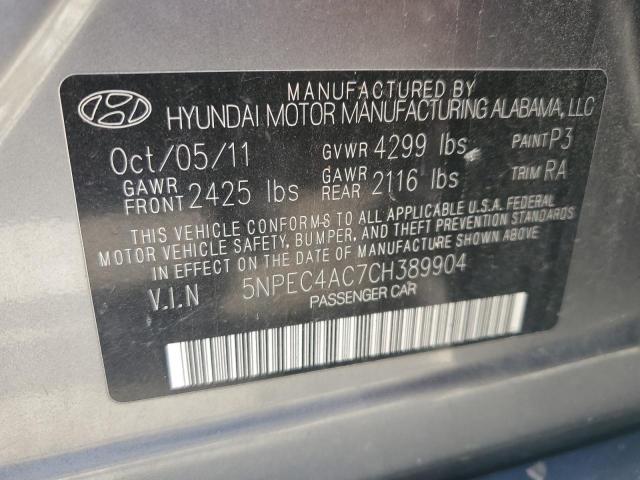 2012 HYUNDAI SONATA SE - 5NPEC4AC7CH389904
