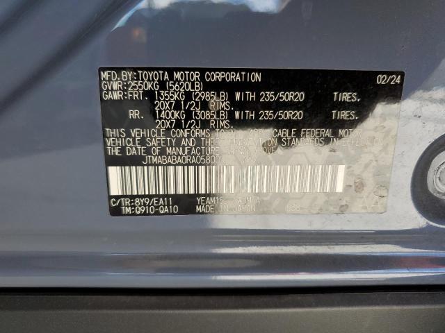 2024 SUBARU SOLTERRA P JTMABABA0RA058000