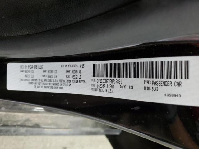 2015 CHRYSLER 200 S 1C3CCCBG7FN717821