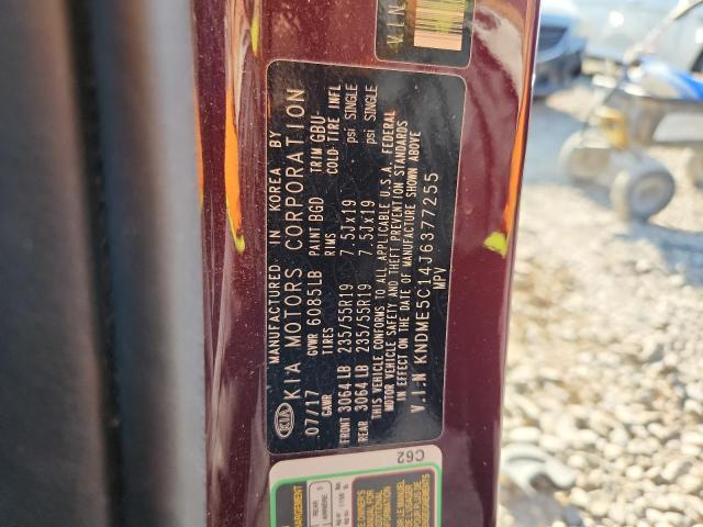 2018 KIA SEDONA SXL - KNDME5C14J6377255