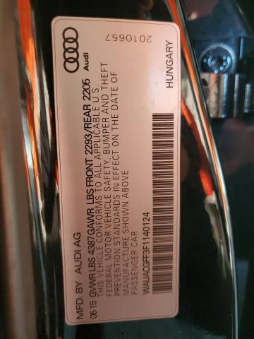 2015 AUDI A3 PREMIUM WAUACGFF3F1140124