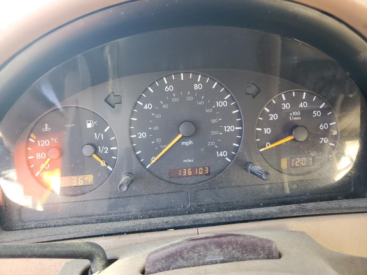 Lot #3280823378 2001 MERCEDES-BENZ M-CLASS