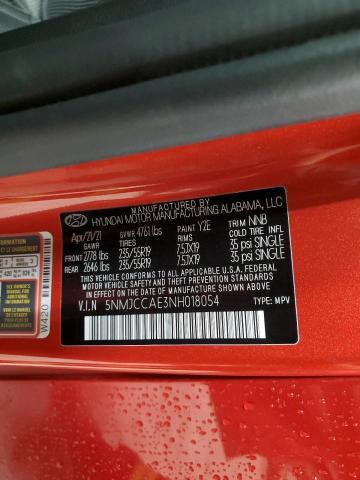 2022 HYUNDAI TUCSON SEL #3262204118