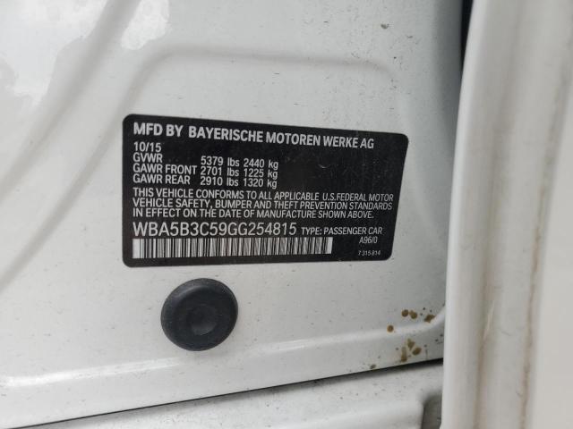 2016 BMW 535 XI WBA5B3C59GG254815
