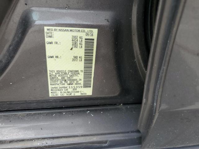 2017 NISSAN ALTIMA 3.5SL 1N4BL3AP8HC115359