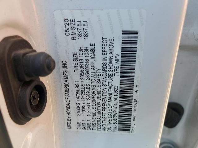 2020 HONDA CR-V EX 5J6RW2H54LA010623