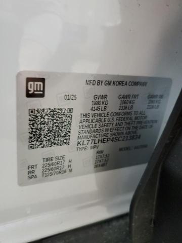 2025 CHEVROLET TRAX 1LT KL77LHEP4SC213834