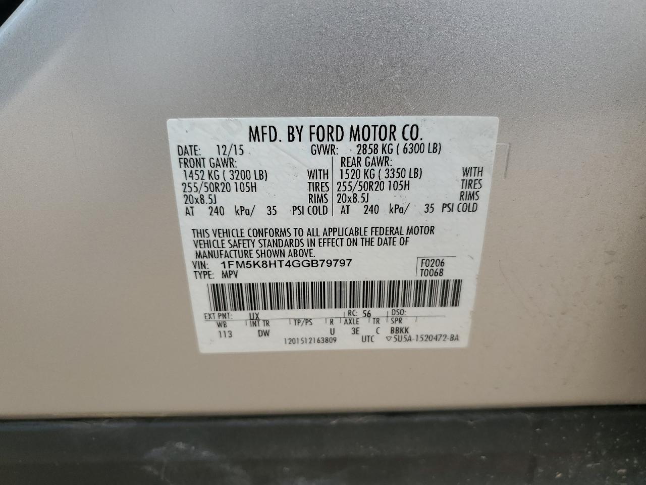 FORD EXPLORER PLATINUM