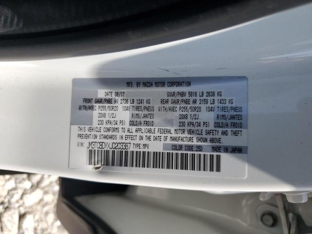 2018 MAZDA CX-9 GRAND TOURING JM3TCBDYXJ0203387