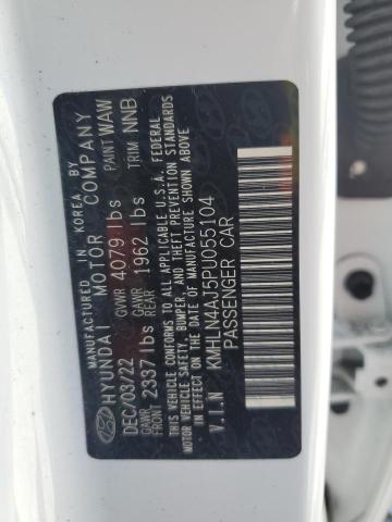 2023 HYUNDAI ELANTRA BL KMHLN4AJ5PU055104