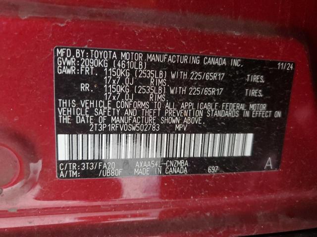 2025 TOYOTA RAV4 XLE #3291507956