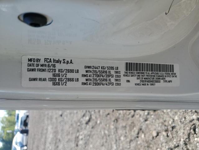2017 RAM PROMASTER CITY CARGO ZFBERFAB0H6D36650