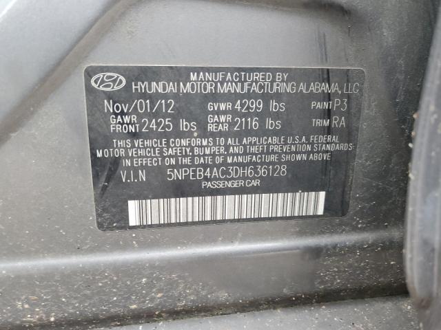 2013 HYUNDAI SONATA GLS - 5NPEB4AC3DH636128