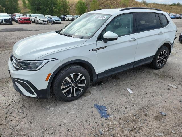 VOLKSWAGEN TIGUAN S 2022 white  gas 3VV0B7AX2NM123058 photo #1