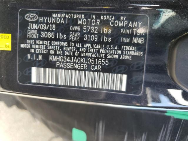 2019 GENESIS G90 PREMIU KMHG34JA0KU051655