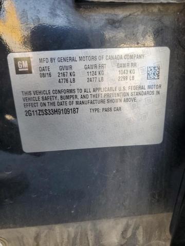 2017 CHEVROLET IMPALA LS 2G11Z5S33H9109187