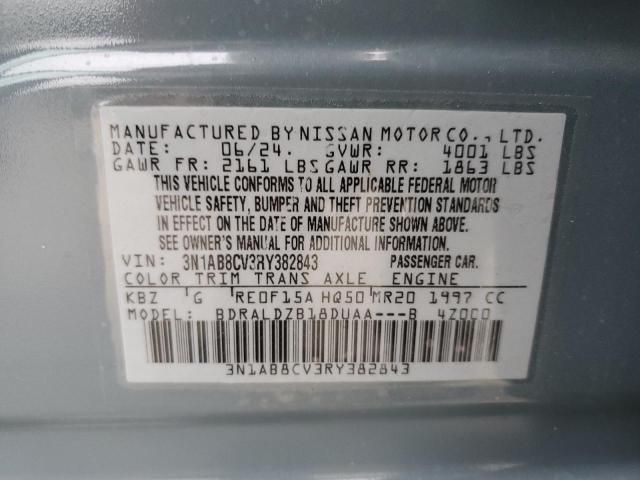 2024 NISSAN SENTRA SV - 3N1AB8CV3RY382843