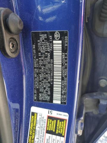 2018 TOYOTA CAMRY L - 4T1B11HKXJU599108