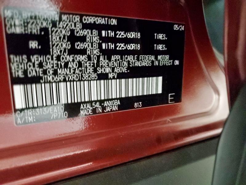 2024 TOYOTA RAV4 LIMIT JTMD6RFVXRD138285