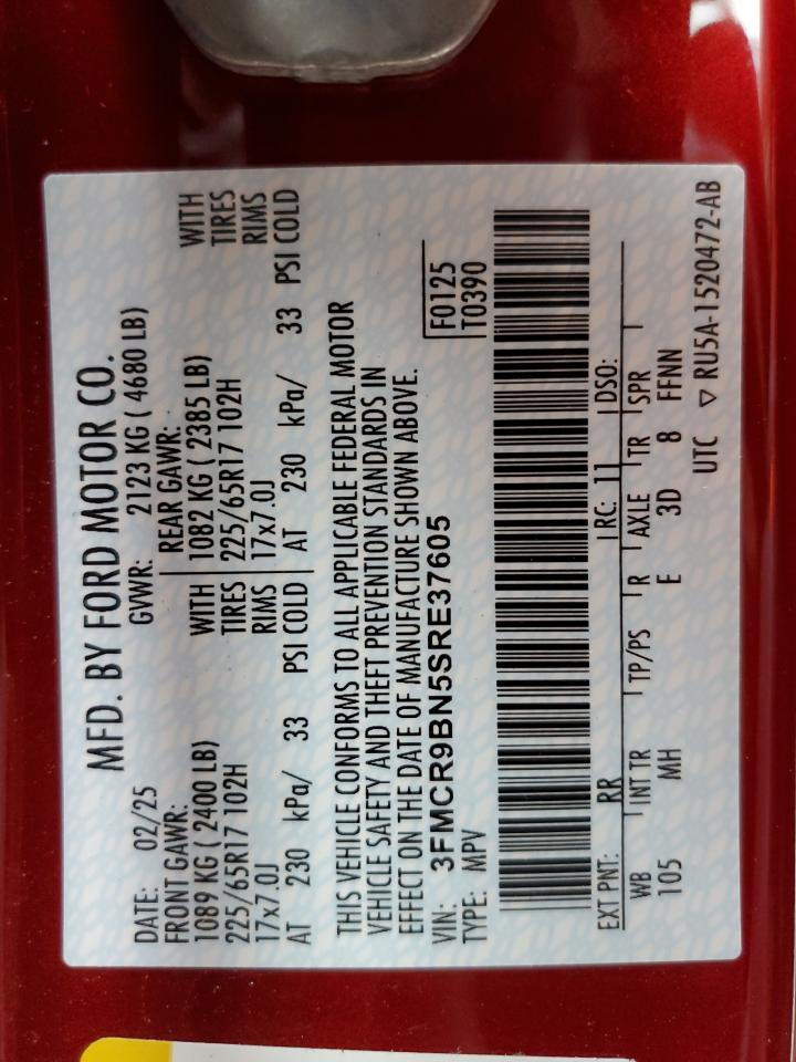 FORD BRONCO SPORT BIG BEND