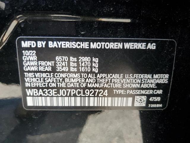 2023 BMW 760 XI WBA33EJ07PCL92724