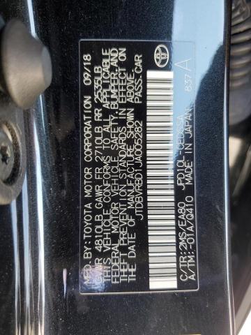 2018 TOYOTA MIRAI JTDBVRBD1JA005282