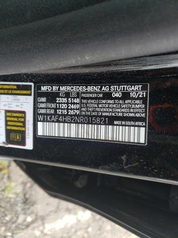 2022 MERCEDES-BENZ C 300 4MAT W1KAF4HB2NR015821