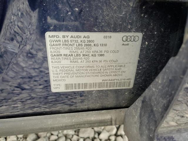 2018 AUDI SQ5 PREMIU - WA1A4AFY4J2161463