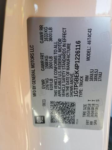 2023 GMC CANYON ELE 1GTP5BEK4P1226116