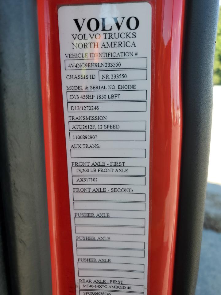 Lot #3311644247 2020 VOLVO VN VNL