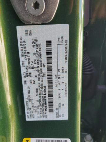 2025 FORD BRONCO OUT 1FMDE8BH2SLA90138