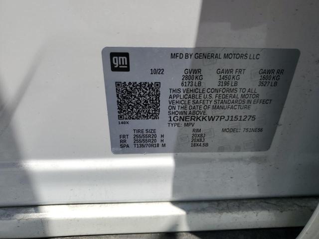 2023 CHEVROLET TRAVERSE P 1GNERKKW7PJ151275