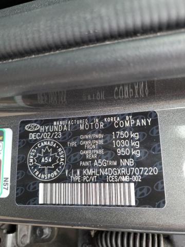 2024 HYUNDAI ELANTRA LU KMHLN4DGXRU707220