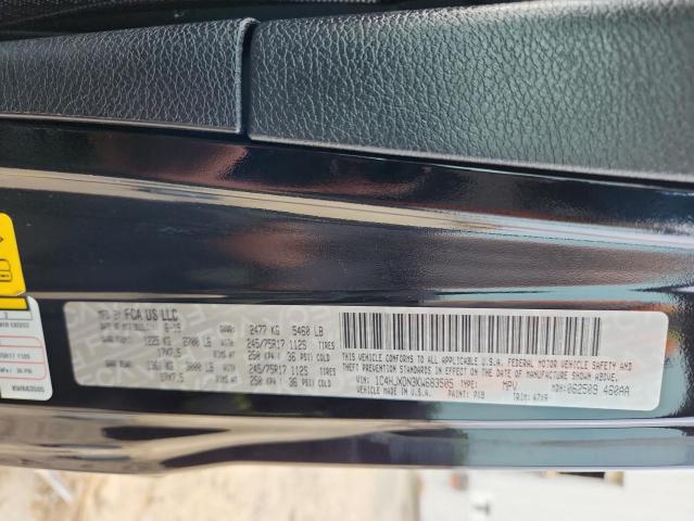 2019 JEEP WRANGLER U 1C4HJXDN3KW683505