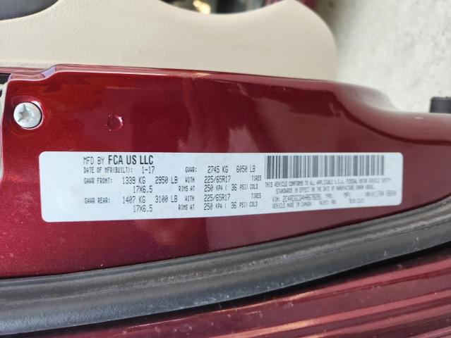 2017 DODGE GRAND CARA - 2C4RDGCG4HR678281