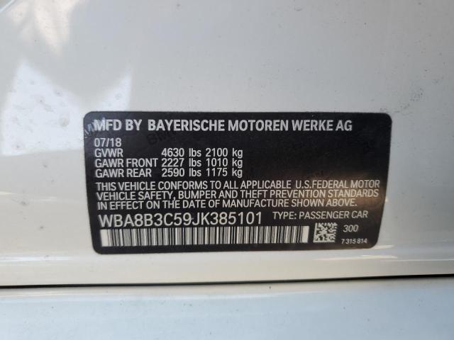 2018 BMW 340 I WBA8B3C59JK385101