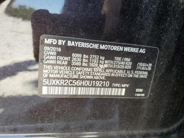 2017 BMW X5 SDRIVE3 5UXKR2C56H0U19210