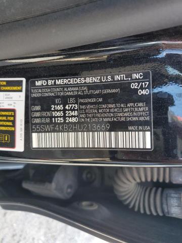 2017 MERCEDES-BENZ C 300 4MAT 55SWF4KB2HU213669