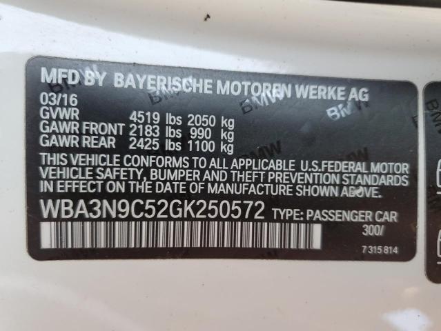 2016 BMW 428 XI WBA3N9C52GK250572