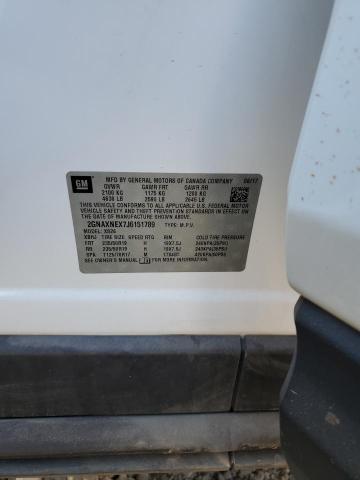 2018 CHEVROLET EQUINOX PR - 2GNAXNEX7J6151789