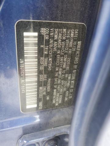 2020 NISSAN ROGUE SPOR JN1BJ1CV1LW278543