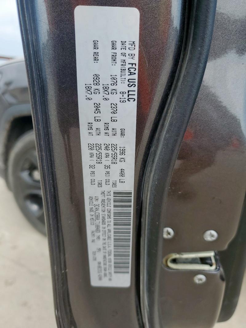 2020 JEEP COMPASS LA 3C4NJCBB0LT108483